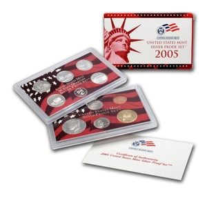 2005 united states mint silver proof set
